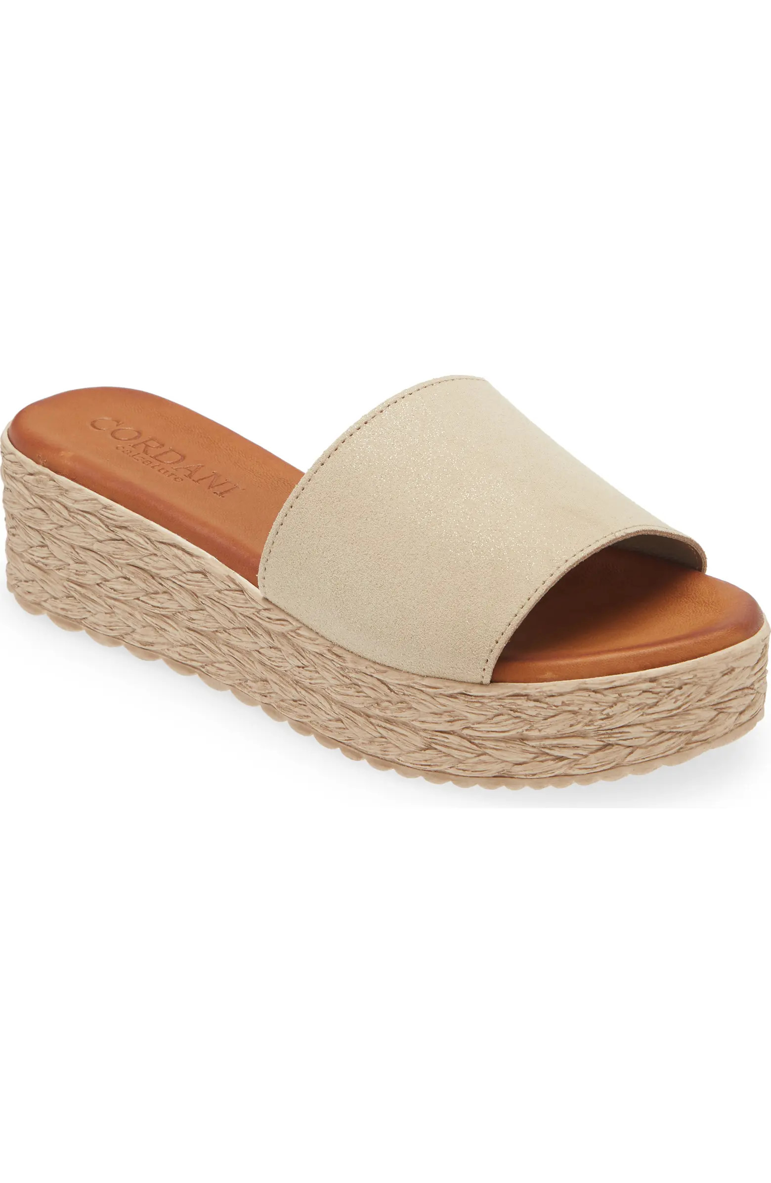 Bizzy Espadrille Platform Wedge Slide Sandal (Women) | Nordstrom