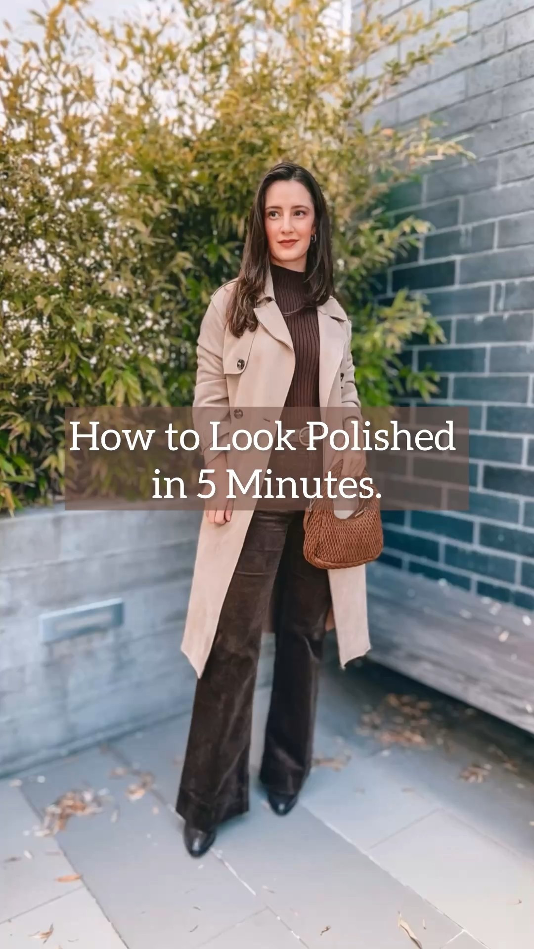 Shades of brow for Fall 
outfit formula to Look Put-Together Without Overthinking It
Fall brown outfits 
Fall trench coat 

#LTKSeasonal #LTKWorkwear #LTKStyleTip