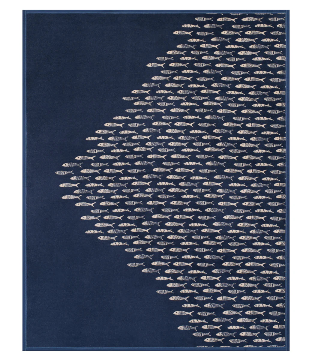 Herring Run Throw Blanket | ChappyWrap | ChappyWrap