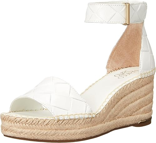 Franco Sarto Womens Clemens Jute Wrapped Espadrille Wedge Sandals | Amazon (US)