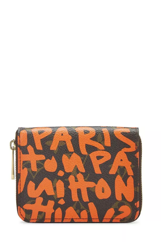 Louis Vuitton Stephen Sprouse OrangeGraffiti Zippy Wallet www.unae