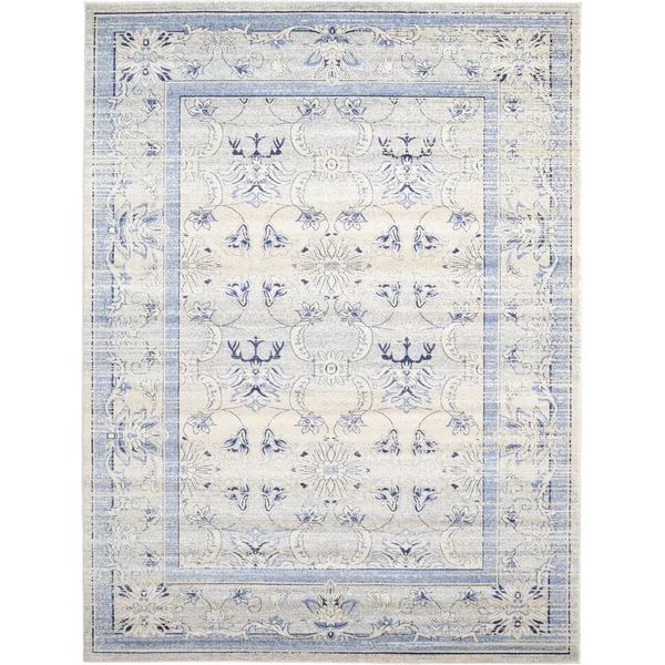 Shailene Floral Blue Area Rug | Wayfair North America