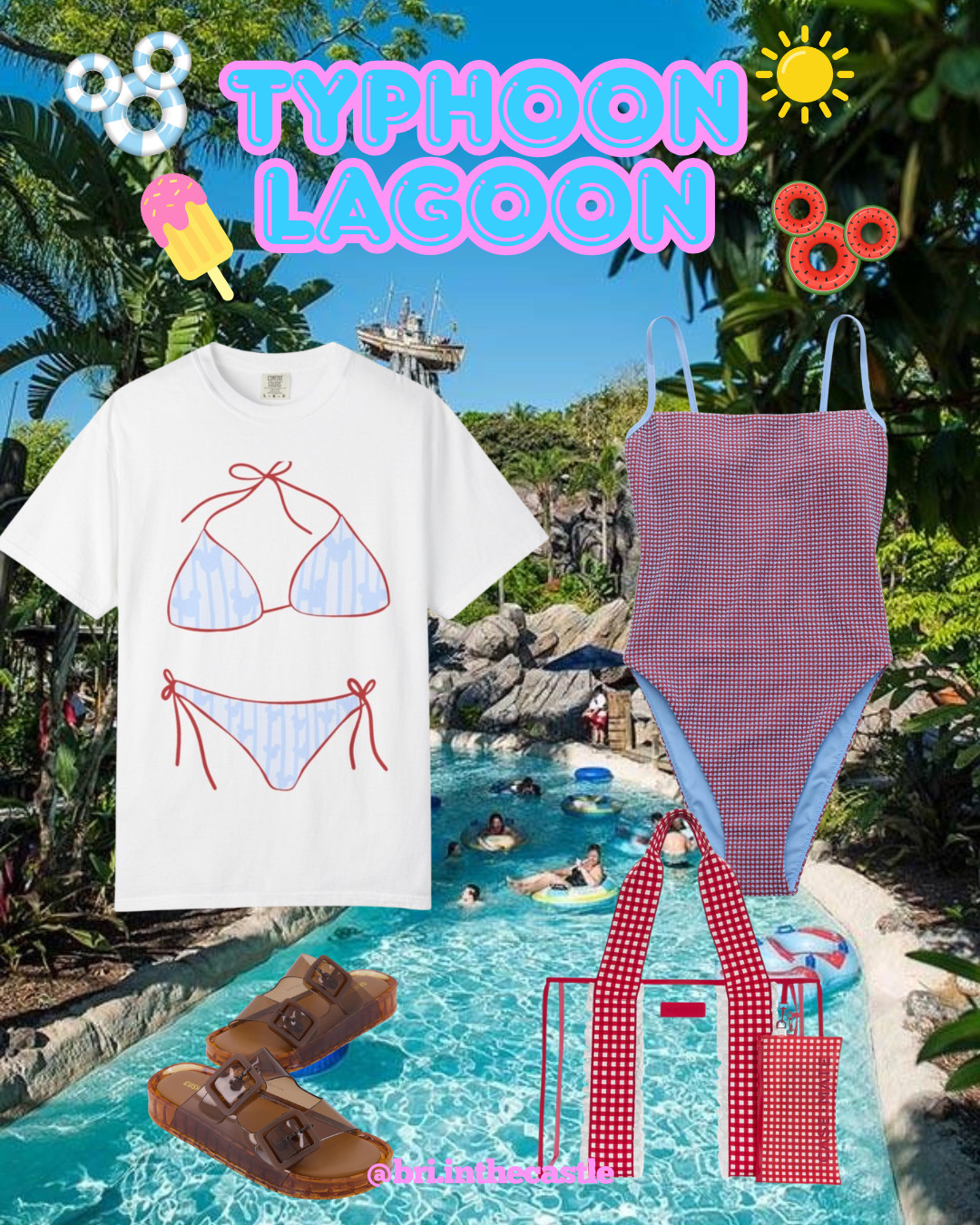 Typhoon Lagoon/Blizzard Beach OOTD for your Disney Resort check in day!

#LTKootd #LTKSeasonal #LTKSwim