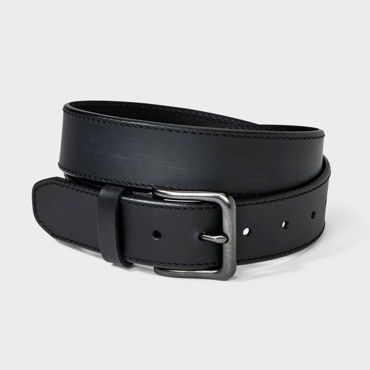 Men's Wide Casual Belt - Goodfellow & Co™ Black | Target