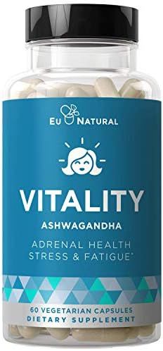 Vitality Adrenal Support, Cortisol Manager, Fatigue Fighter – Stress Relief, Healthy Cortisol, ... | Amazon (US)