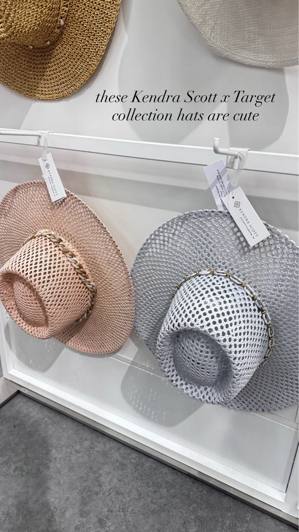 Kendra Scott x Target collection hats are very cute // beach hat // vacation // resort style

#LTKSeasonal #LTKTravel #LTKSwim