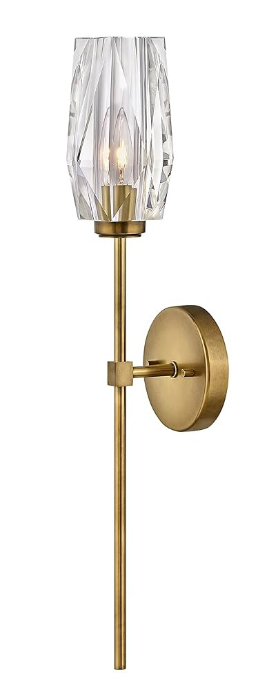 Hinkley Ana 38250HB Indoor Wall Sconce - Elegant, Glam Modern Light Fixture, Faceted Heavy-Cut Cr... | Amazon (US)