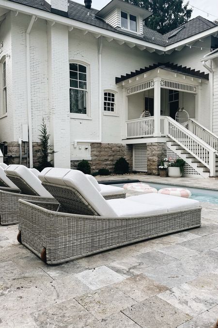 The backyard is finally finished!!! Just in time for warmer weather. I’m in love with these loungers from CB2, which are sadly no longer available, but I’ve linked some similar ones below. These pottery barn planter dupes might be my newest obsession. 

#outdoorliving #backyardmakeover #athome 

#LTKhome #LTKfindsunder100 #LTKU