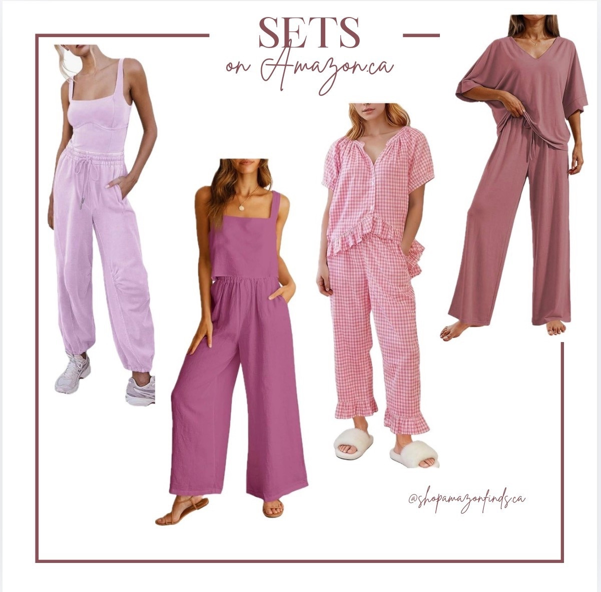 Sets Im loving on amazon.ca!
Follow for more amazon.ca outfit inspoiration


#LTKstyletip #LTKsummer #LTKcanada