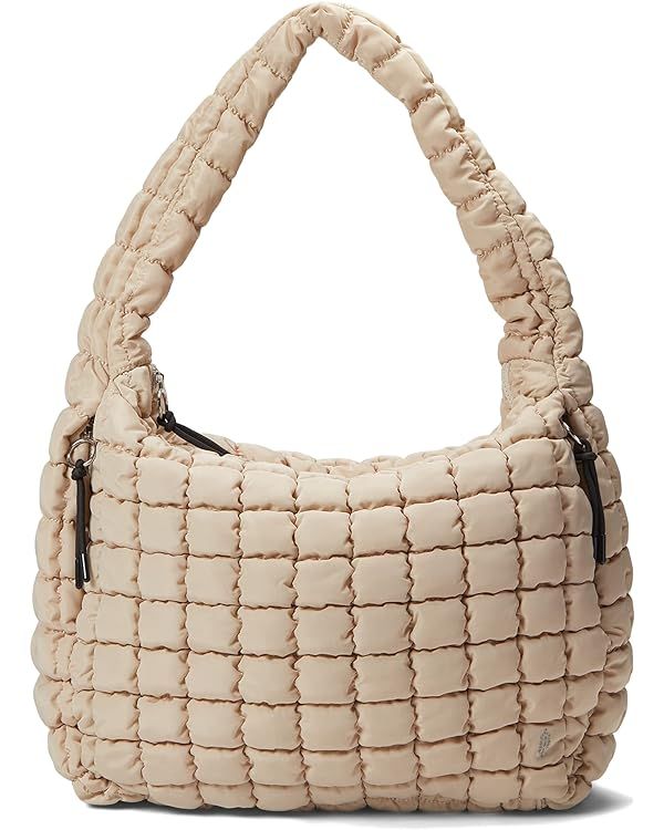 Free People Quilted Carryall Off-White One Size | Amazon (US)