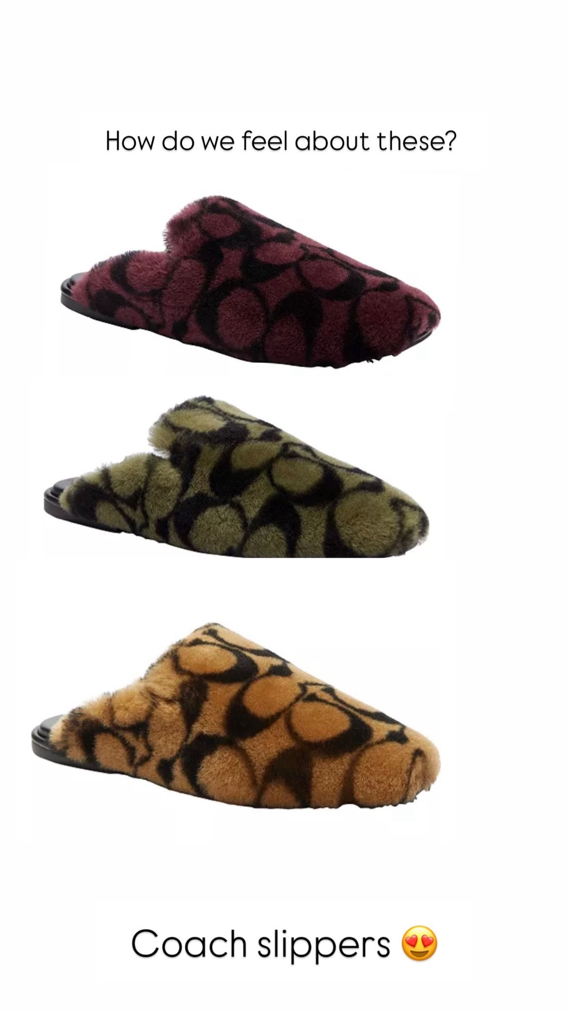 Coach slippers 😍 the cutest gift guides 

#LTKGiftGuide #LTKSeasonal #LTKHoliday