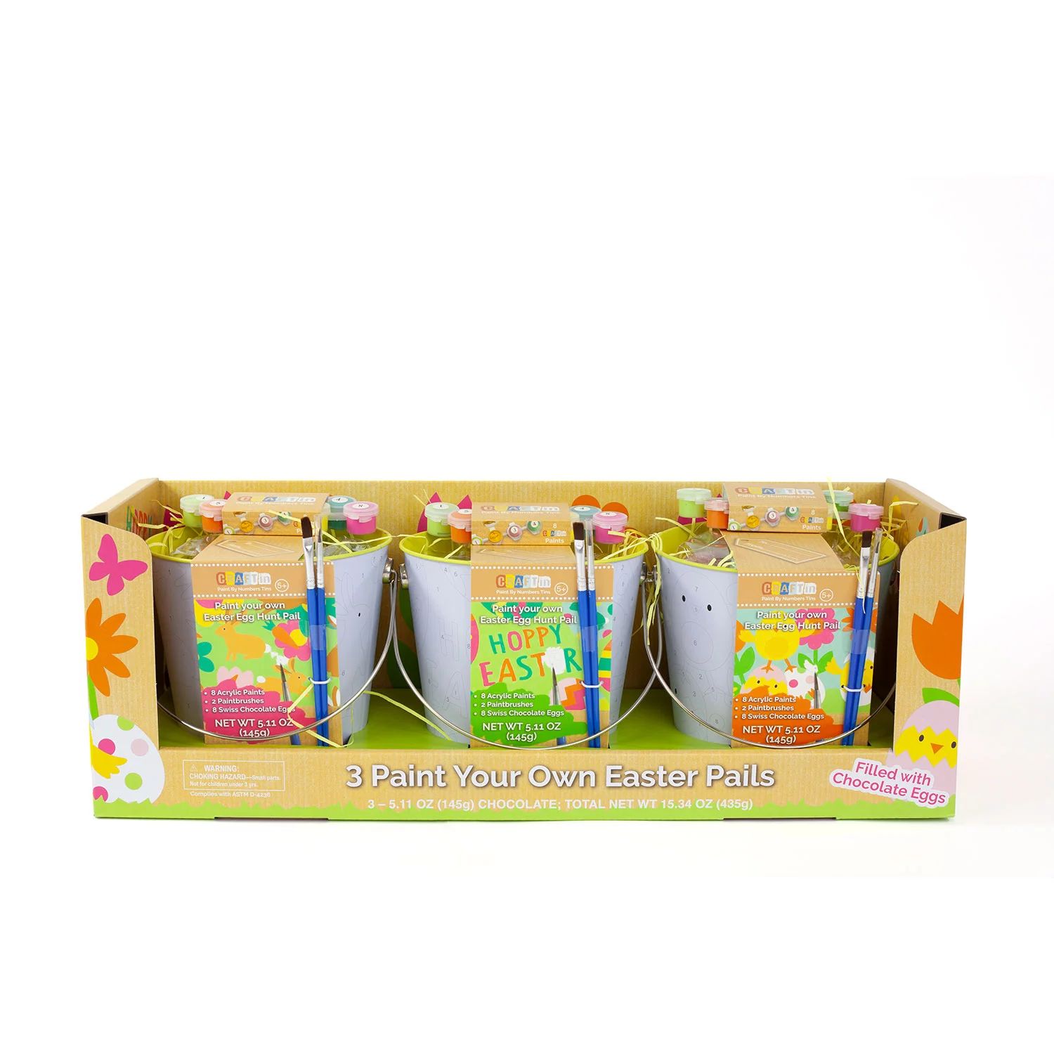 Paint Your Own Easter Pails (3 pk.) | Sam's Club