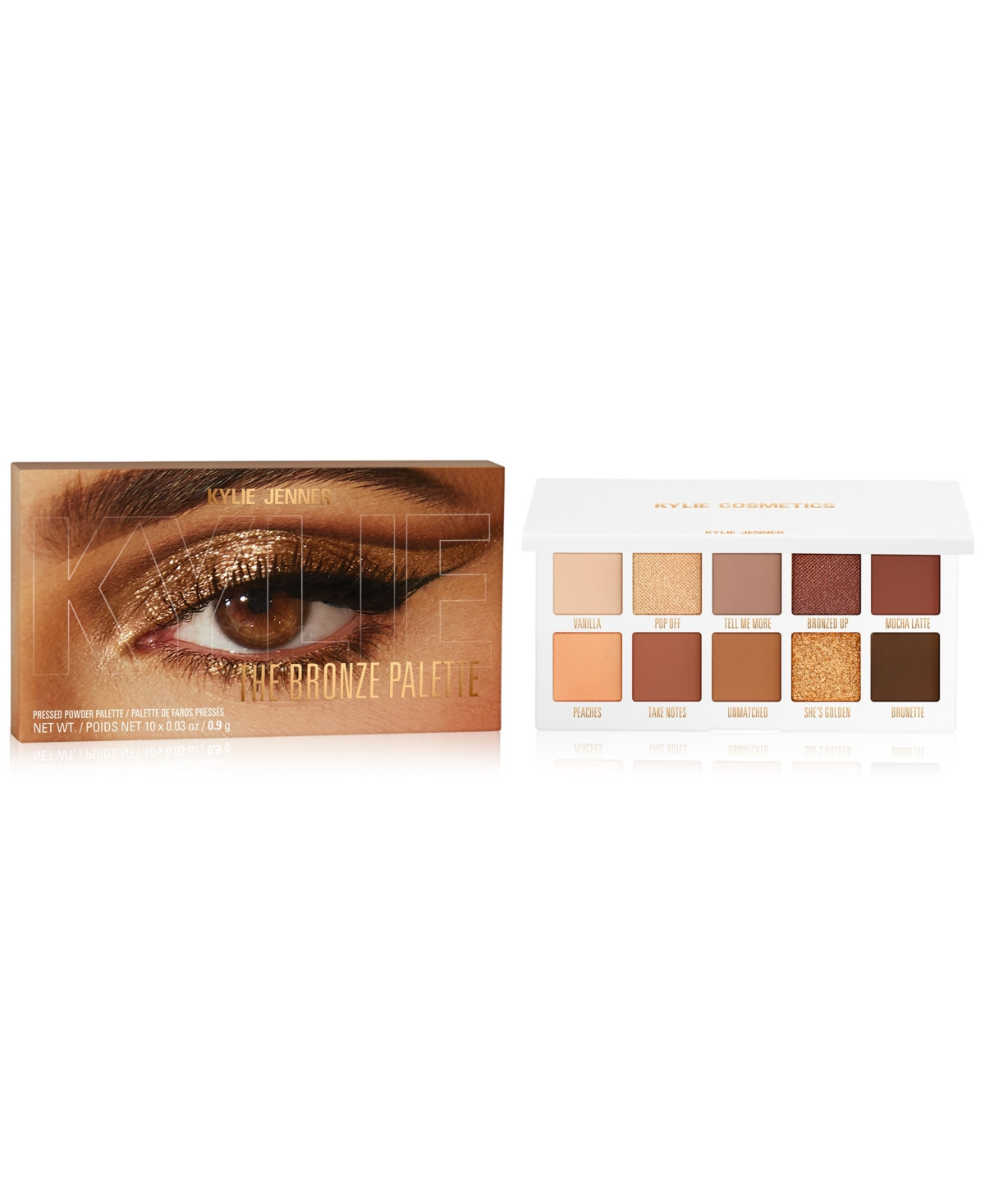 Kylie Cosmetics Pressed Powder Palette - Bronze | Macy's