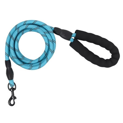 Alilang Dog Leash with Comfortable Padded Handle and Highly Reflective Threads for Medium Large Dogs, Blue | Target