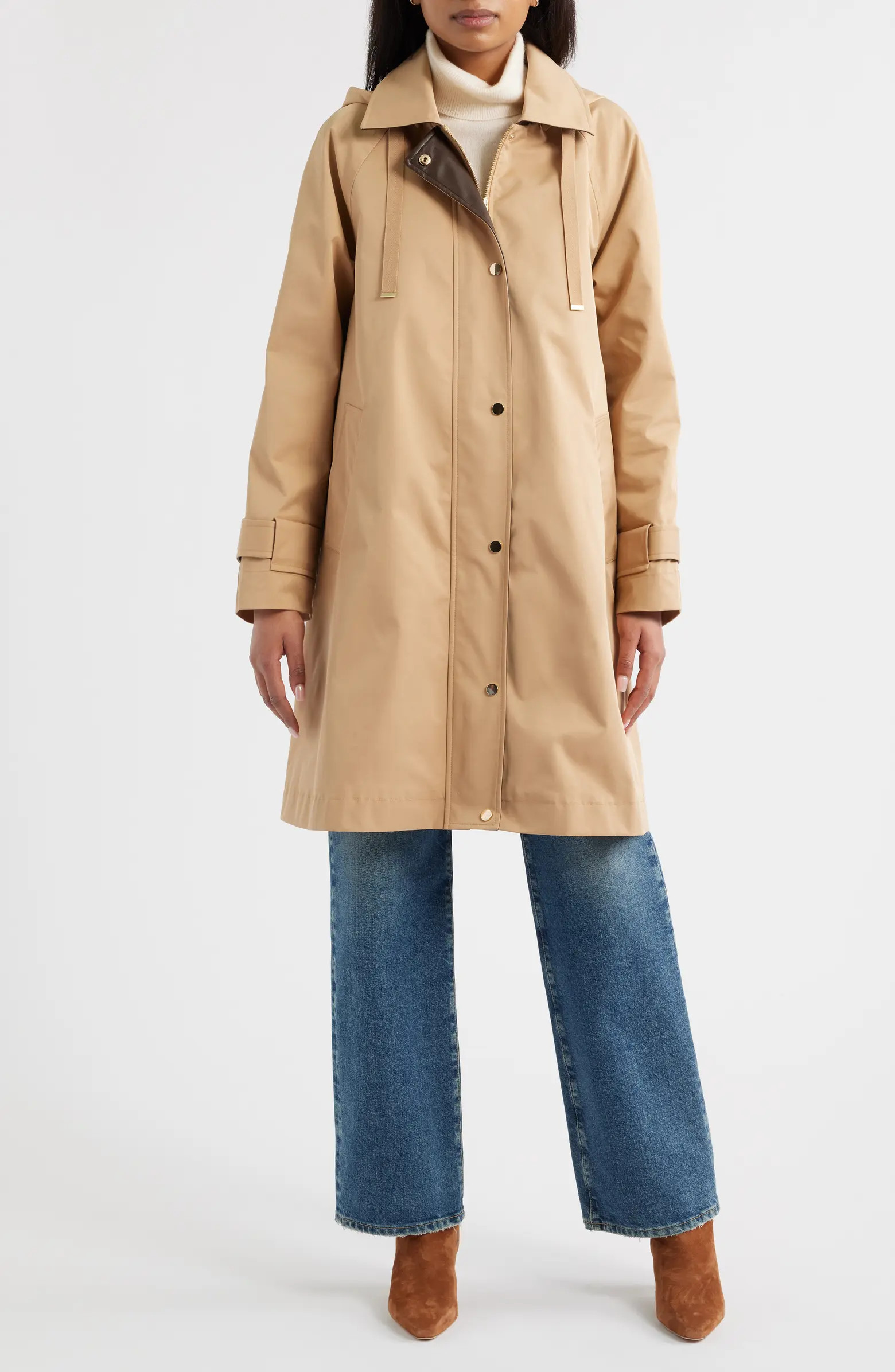 Bernardo Long Rain Coat | Nordstrom | Nordstrom