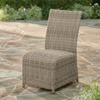 Simsbury Outdoor Wicker Side Chairs, Set of Two | Grandin Road