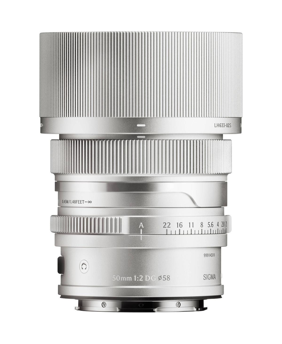 Sigma 50mm f/2 Dg Contemporary Lens for L Mount, Silver - Silver | Macy's