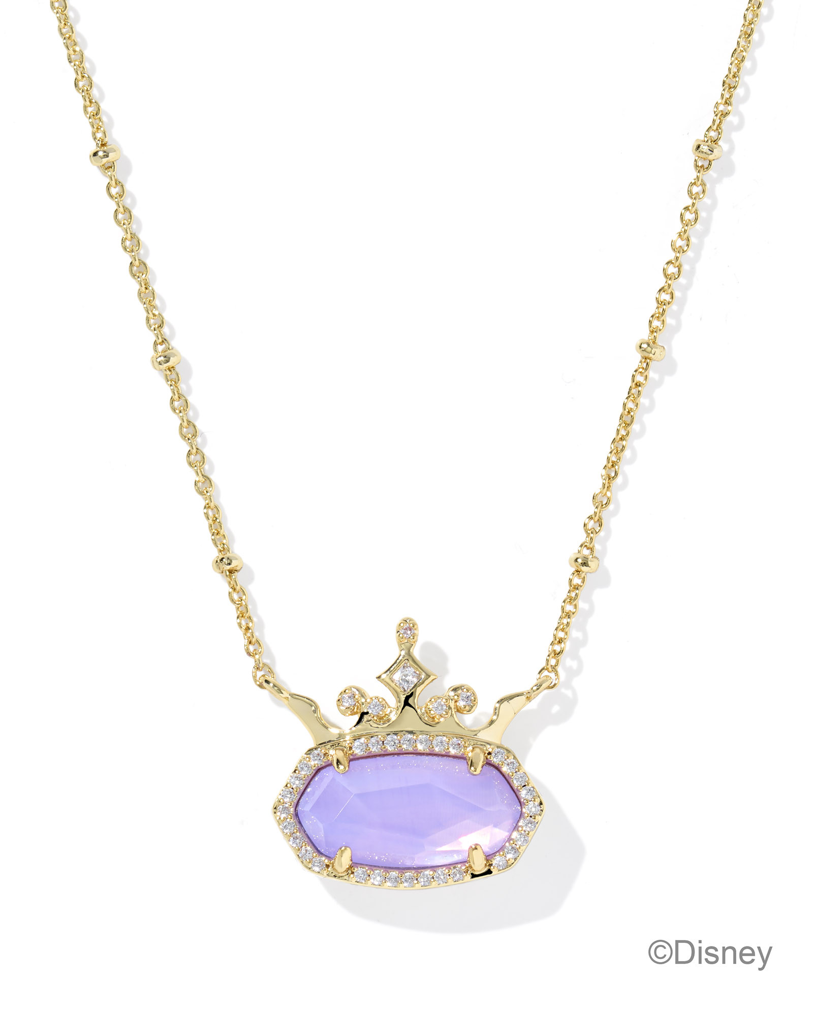 Disney | Kendra Scott Elisa Princess Gold Short Pendant Necklace | Kendra Scott | Kendra Scott