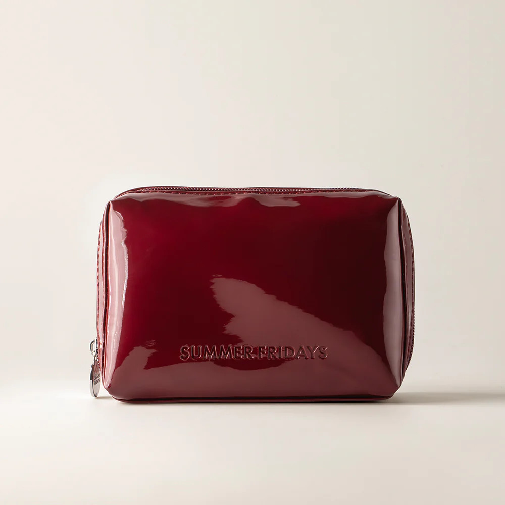 Glossy Pouch in Midnight Berry | Summer Fridays (US)