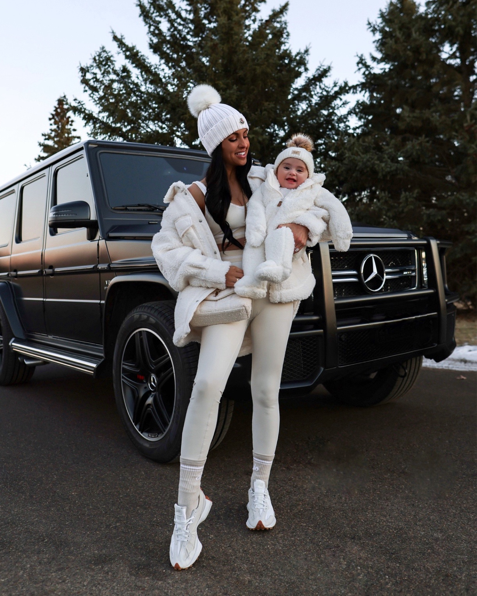 Winter casual outfit ideas
Mommy and me
Alo yoga set wearing an XS
Alo Yoga sherpa jacket wearing an XS
New Balance sneakers 
Carter’s white teddy bear jumpsuit on sale now!



#LTKFamily #LTKBaby #LTKFindsUnder100