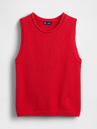 100% Cotton Sweater Vest | Gap (US)