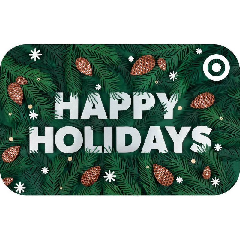 Happy Holiday Pines Target GiftCard | Target