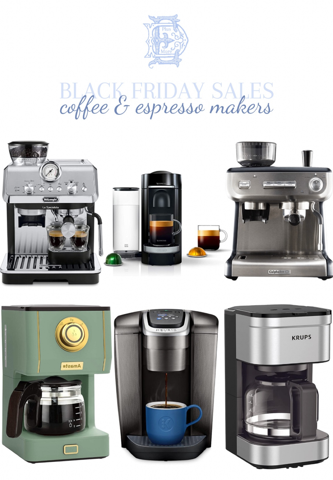 Black Friday coffee makers and espresso machines on sale!

#LTKGiftGuide #LTKHoliday #LTKCyberweek