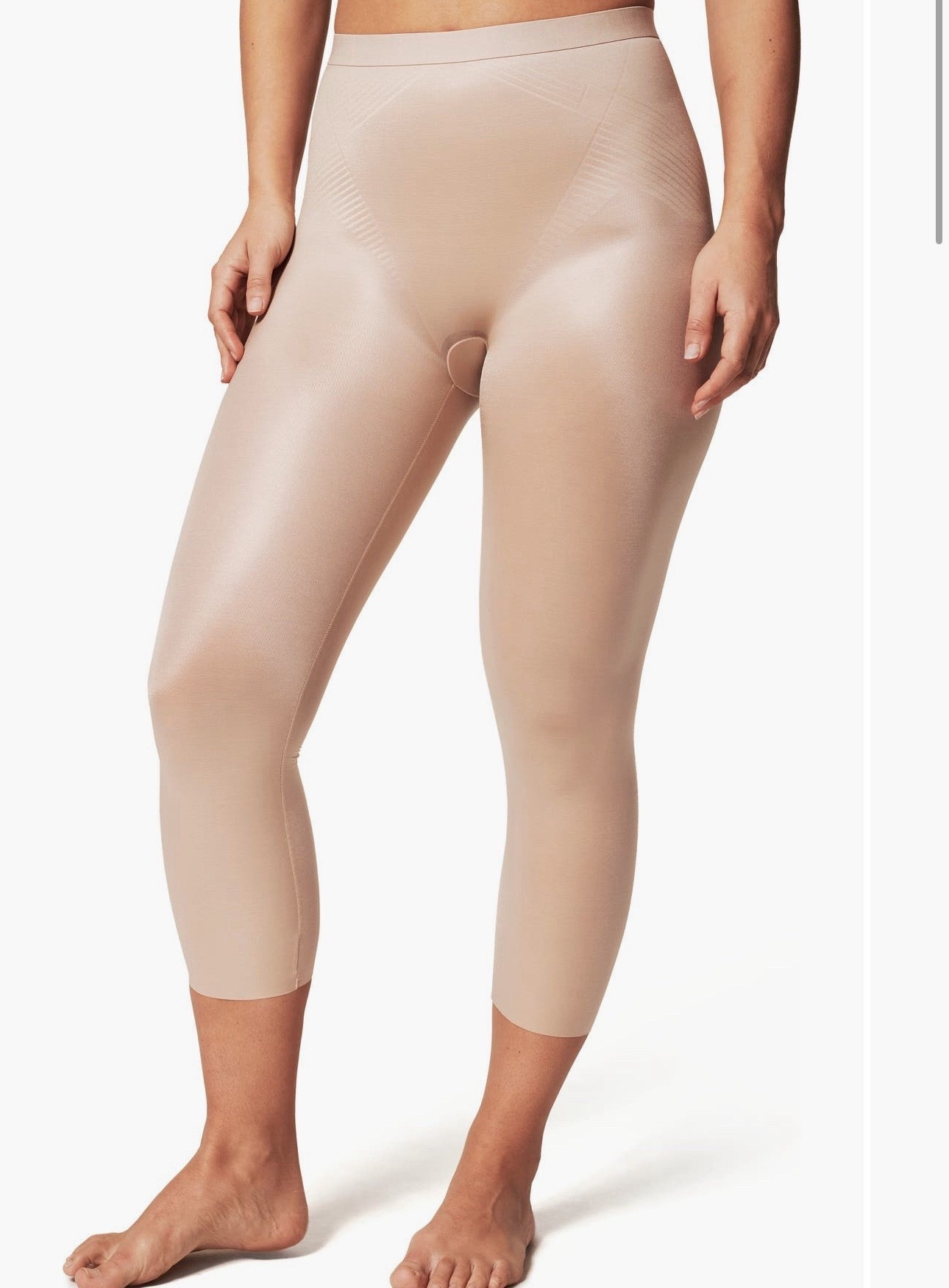 Spanx 
I’m wearing 
Regulate in size Large :)
5’8 185 lbs 