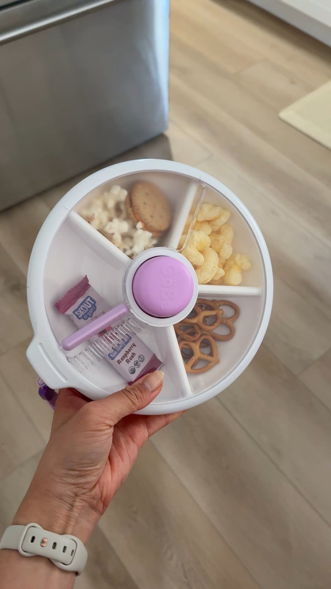 love this snack spinner so my toddler can stop asking for a new snack every 2 minutes 😅 #toddlerfinds #snackspinner #momlife #motherhood 

#LTKCyberWeek #LTKGiftGuide #LTKKids