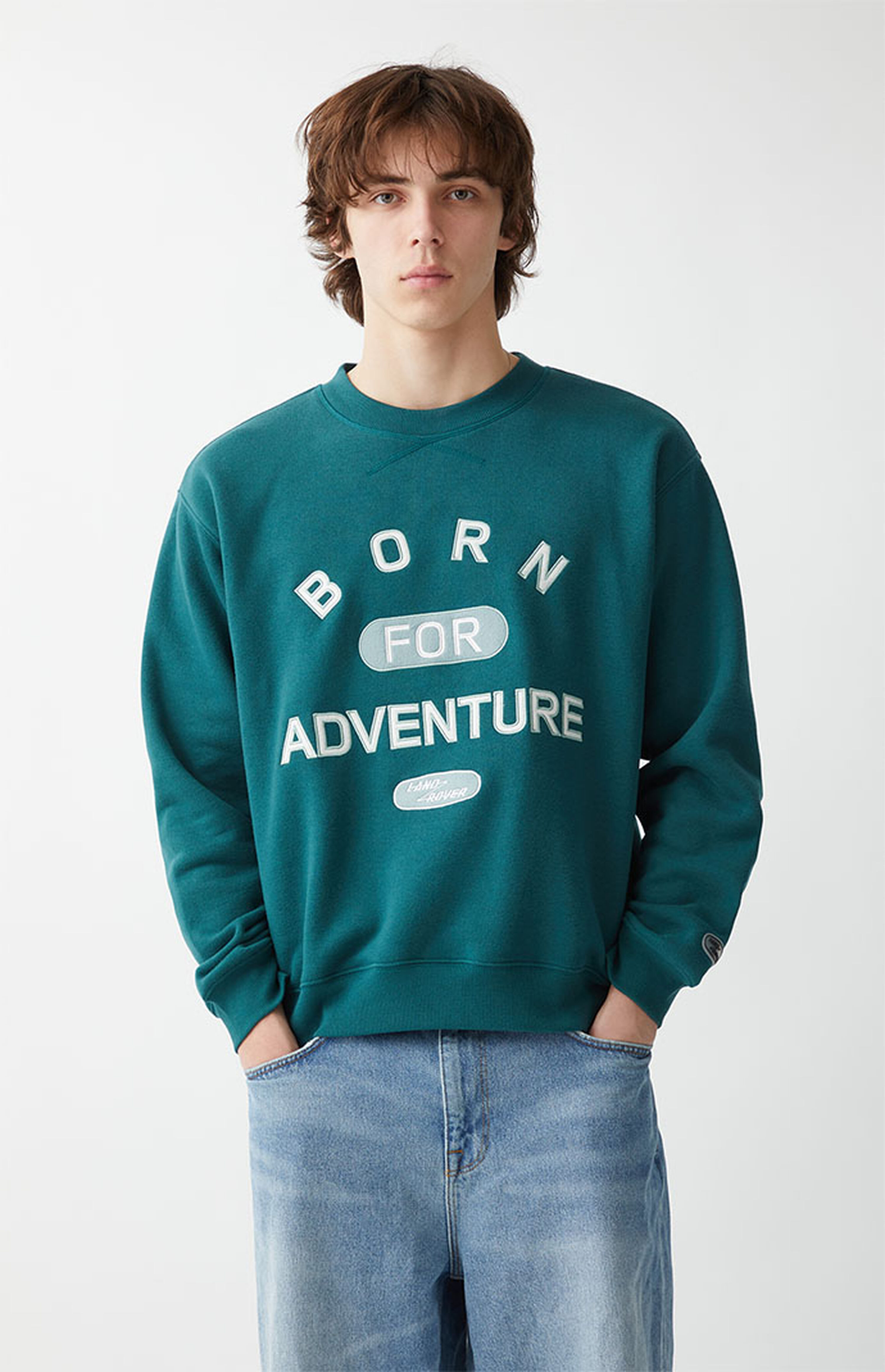 Land Rover Born For Adventure Crew Neck Sweatshirt | PacSun