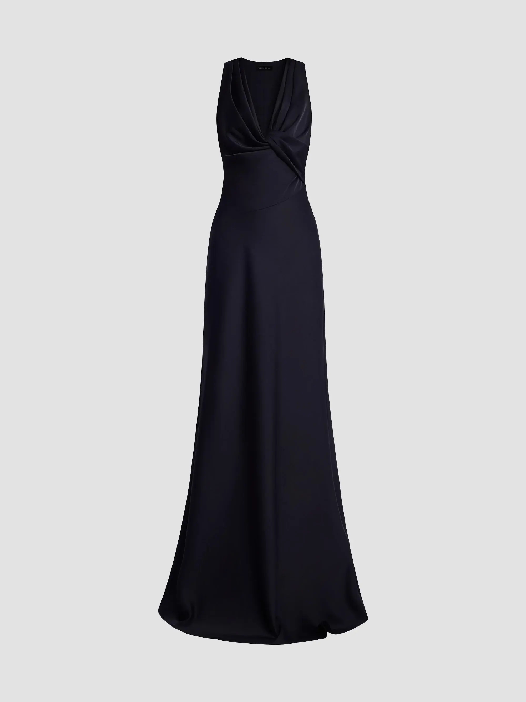 BCBGMAXAZRIA Cowlneck Satin Gown | Saks Fifth Avenue | Saks Fifth Avenue