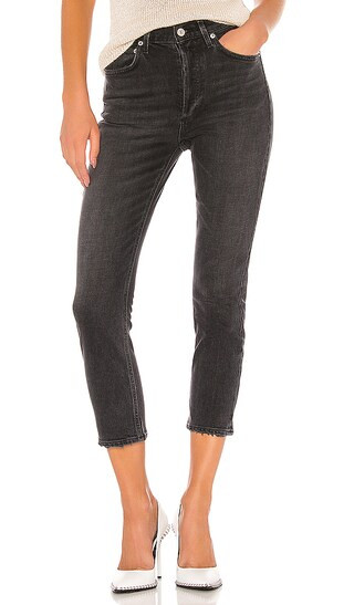 AGOLDE Riley High Rise Straight Crop in Progress from Revolve.com | Revolve Clothing (Global)