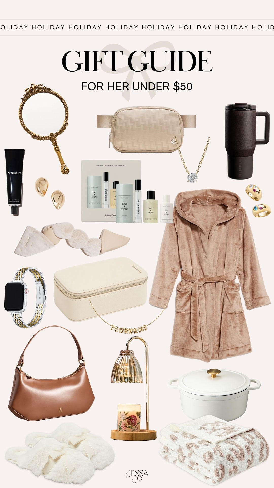 Gift guide for her | Gift Guide for Her under $50 | under $50 gift ideas | Gift Ideas for Her 

#LTKGiftGuide #LTKHoliday #LTKSeasonal