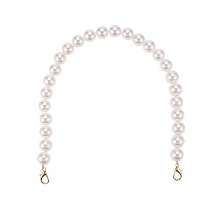 Portable Pearl Bag Strap Handle Shoulder Handbag Replacement Chain (40cm) | Walmart (US)
