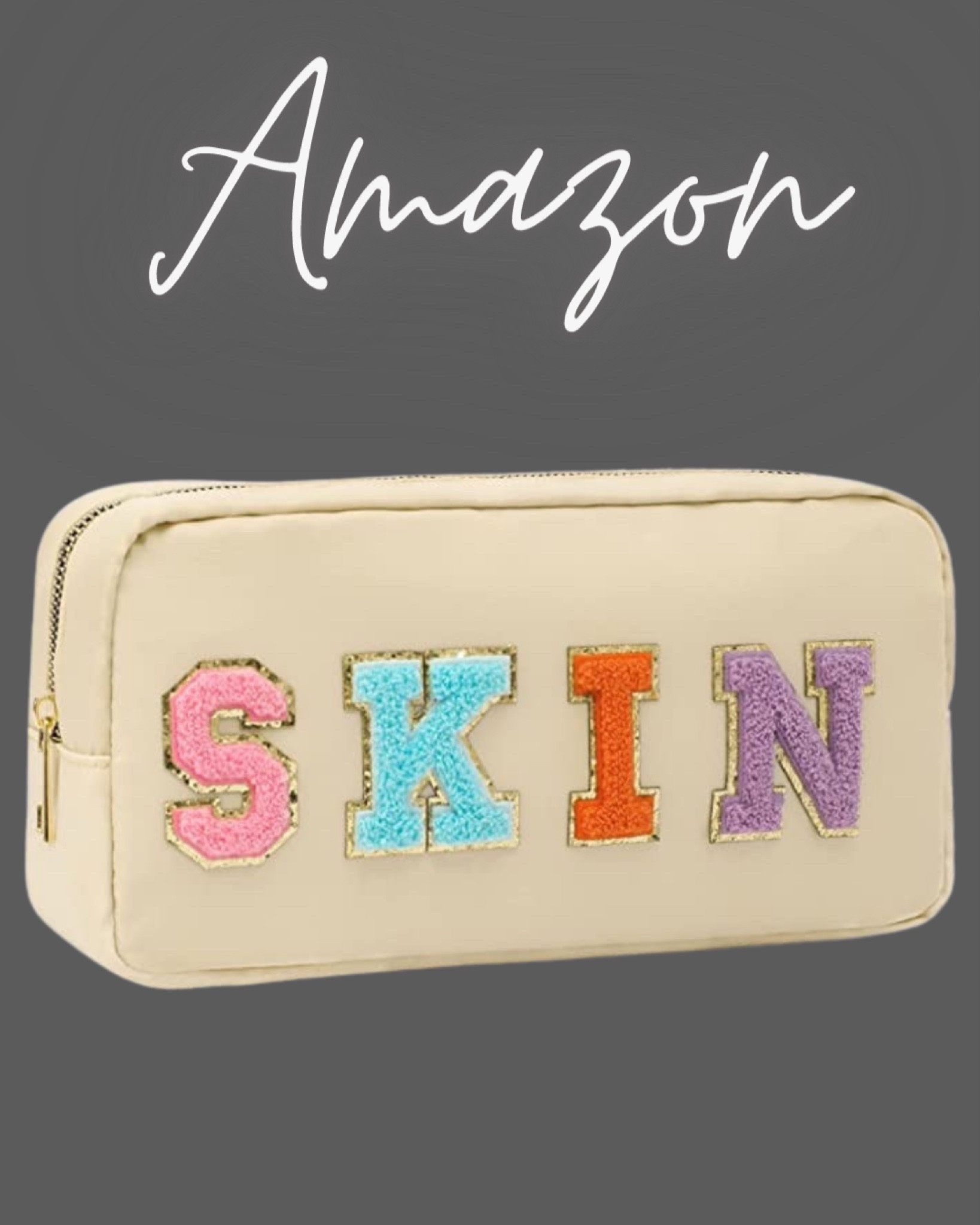 Chenille patch bags!
| diy | amazon | amazon prime | amazon finds | amazon deals | preppy | dupes | amazon dupes | Judith March dupe | Stoney clover dupe | Stoney clover inspired | smiley face | chenille patches | patch | patches | iron on patches | monogram | glitter | teen | teen girl | teenager | tween | travel | clear bag | luggage | mama | travel bag | toiletry bag | beach | vacation | 
#amazon #diy #patches #amazonfinds #amazonprime

#LTKtravel #LTKitbag #LTKunder50