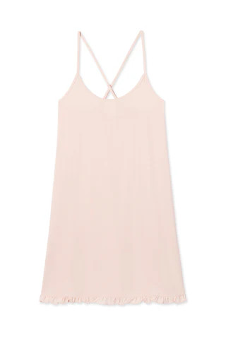 DreamKnit Charlotte Nightgown in Peony | Lake Pajamas