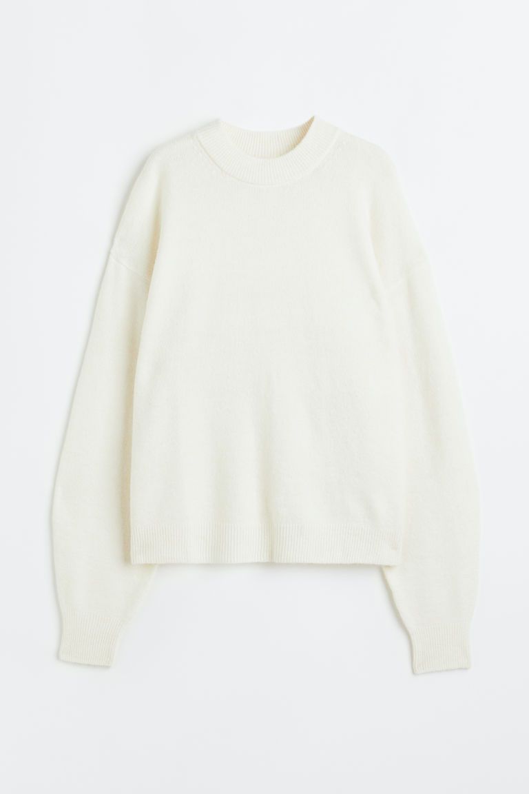 H & M - Knit Sweater - White | H&M (US)