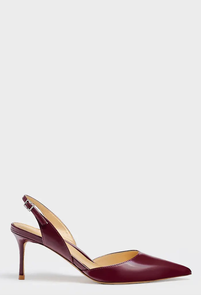 MARION PARKE Classic Slingback 70 Pumps Patent | Nordstrom | Nordstrom