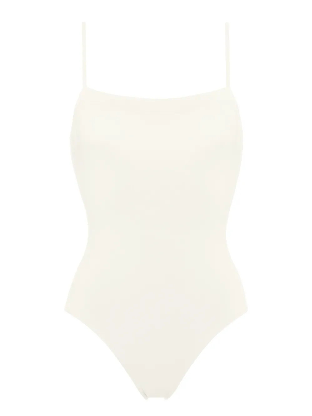 ERES Aquarelle square-neck Swimsuit | White | FARFETCH | Farfetch Global