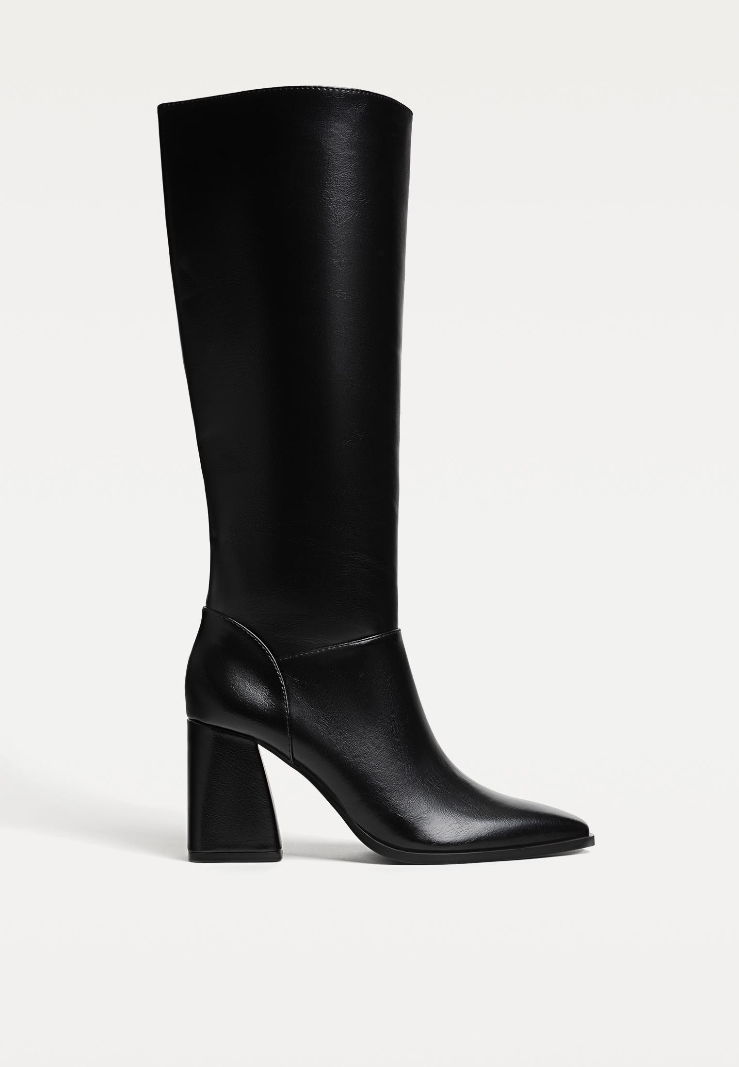 High-heeled boots | Stradivarius (UK)