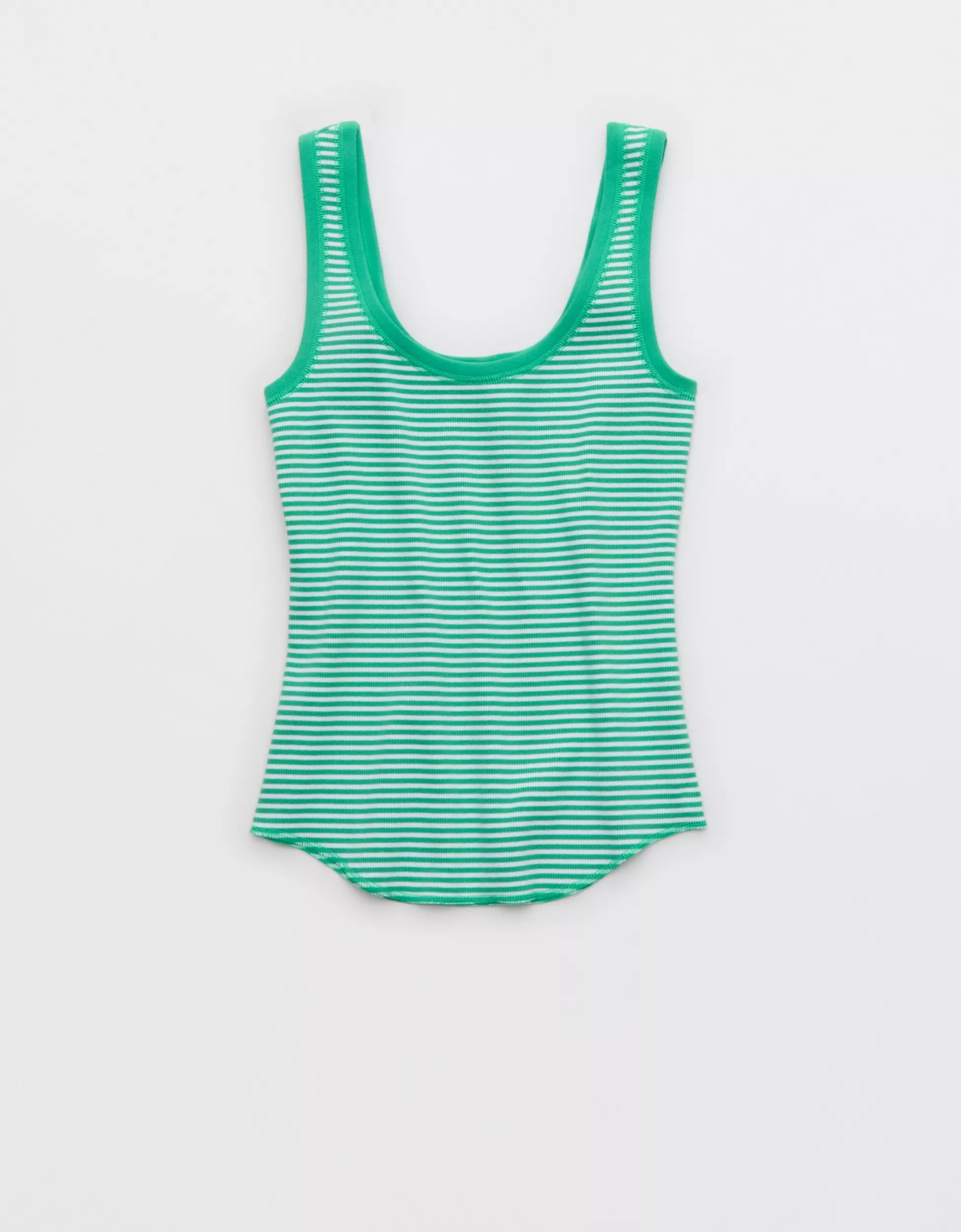 Aerie Ribbed Scoop Neck Tank Top | Aerie