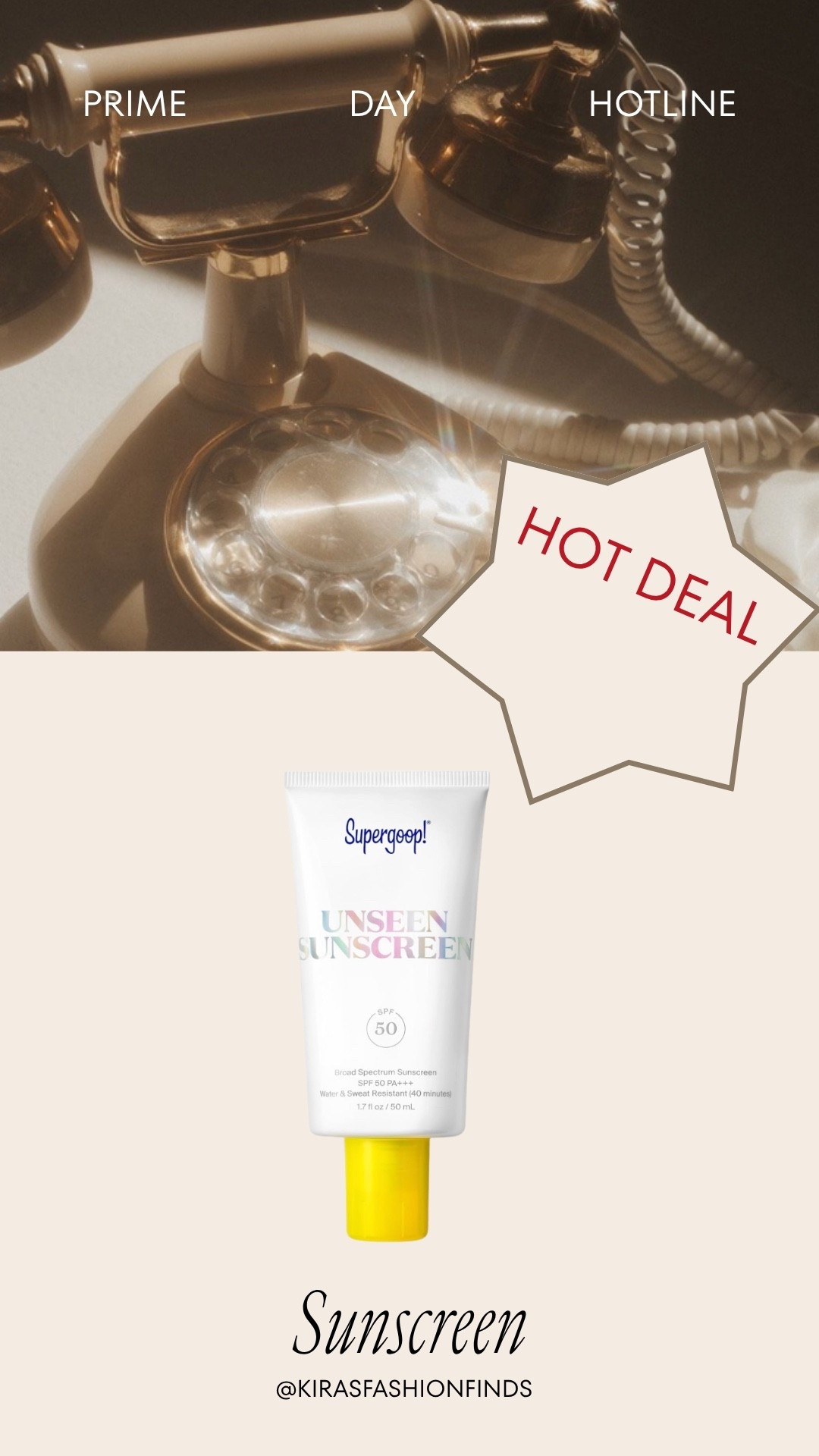 💛 Okay babes, this is one of those Prime Day deals worth grabbing ASAP. Such a good sunscreen and it rarely goes on sale. Run before it’s gone!

🔥Babes, este es de esos deals que sí valen la pena. Casi nunca lo veo en oferta, así que aprovecha mientras dure.

✨ Shop the links below.

Follow me on Instagram and YouTube @kirasfashionfinds

#LTKBeauty #LTKvlog #LTKSaleAlert
