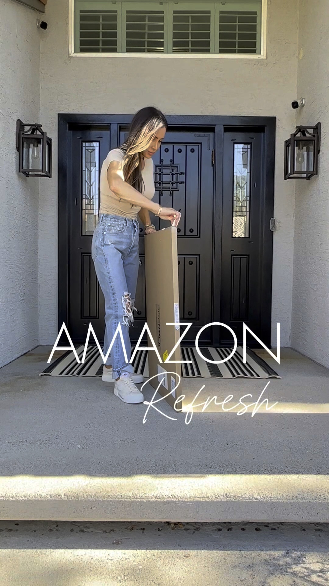 Front porch redo…all Amazon
Hello all faux plants🙌🏻 so over buying new plants for this space! I absolutely love it!! I have these topiaries at my Flag house as well…the best size and they stay beautiful!
Front door refresh, front patio porch decor 


#LTKVideo #LTKStyleTip #LTKHome