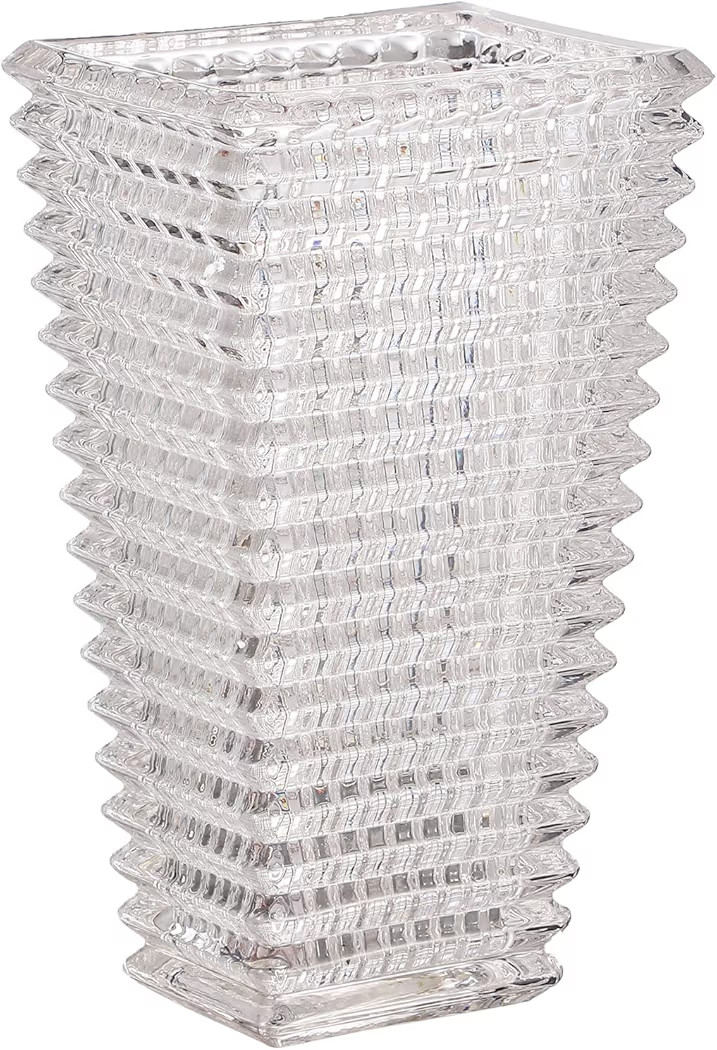 MCMCNCUIU Crystal Glass Vase, Large Crystal Vases for Flowers, Large Flower Vase, Clear Modern Va... | Amazon (US)