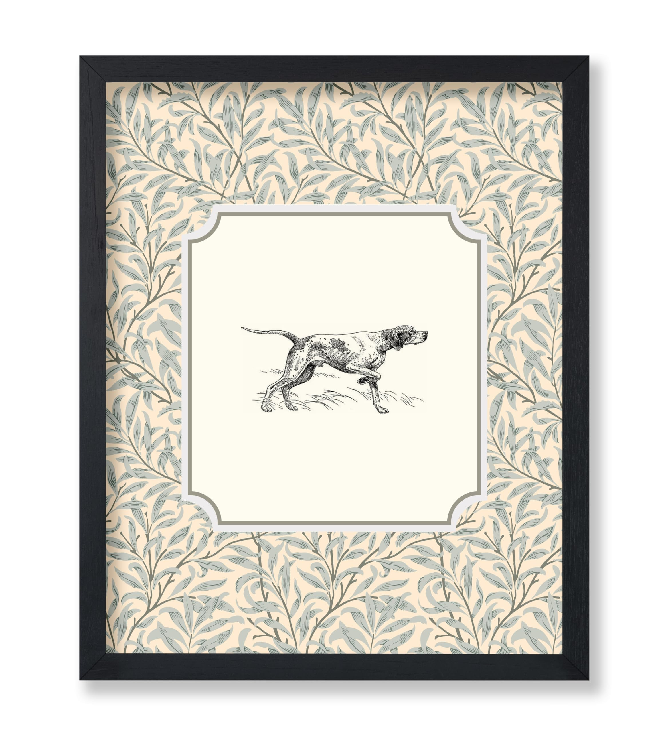 Poster Master Vintage Dog Poster - Retro Puppy Print - Floral, Pastel, Animal, Sketch, Chic Boho ... | Amazon (US)