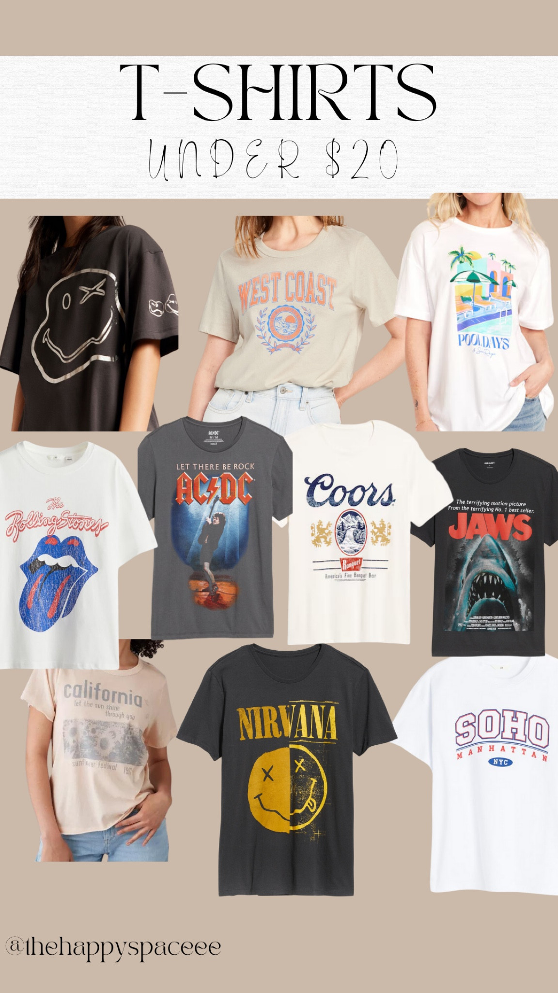 Tshirts under $20 #affordablefashion #fashion #style #graphictee #tshirts #oldnavy #h&m #americaneagle #deals #primedaydeals #primeday

#LTKStyleTip #LTKFindsUnder100 #LTKFindsUnder50