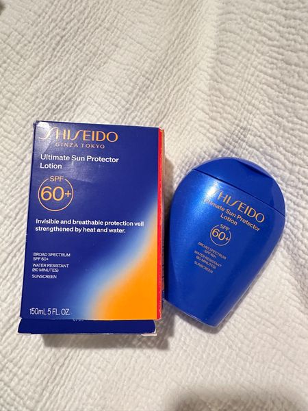 Best sunscreen ever! New SHISEIDO 60 spf! #LtKbeauty 

#LTKswim #LTKover40 #LTKActive