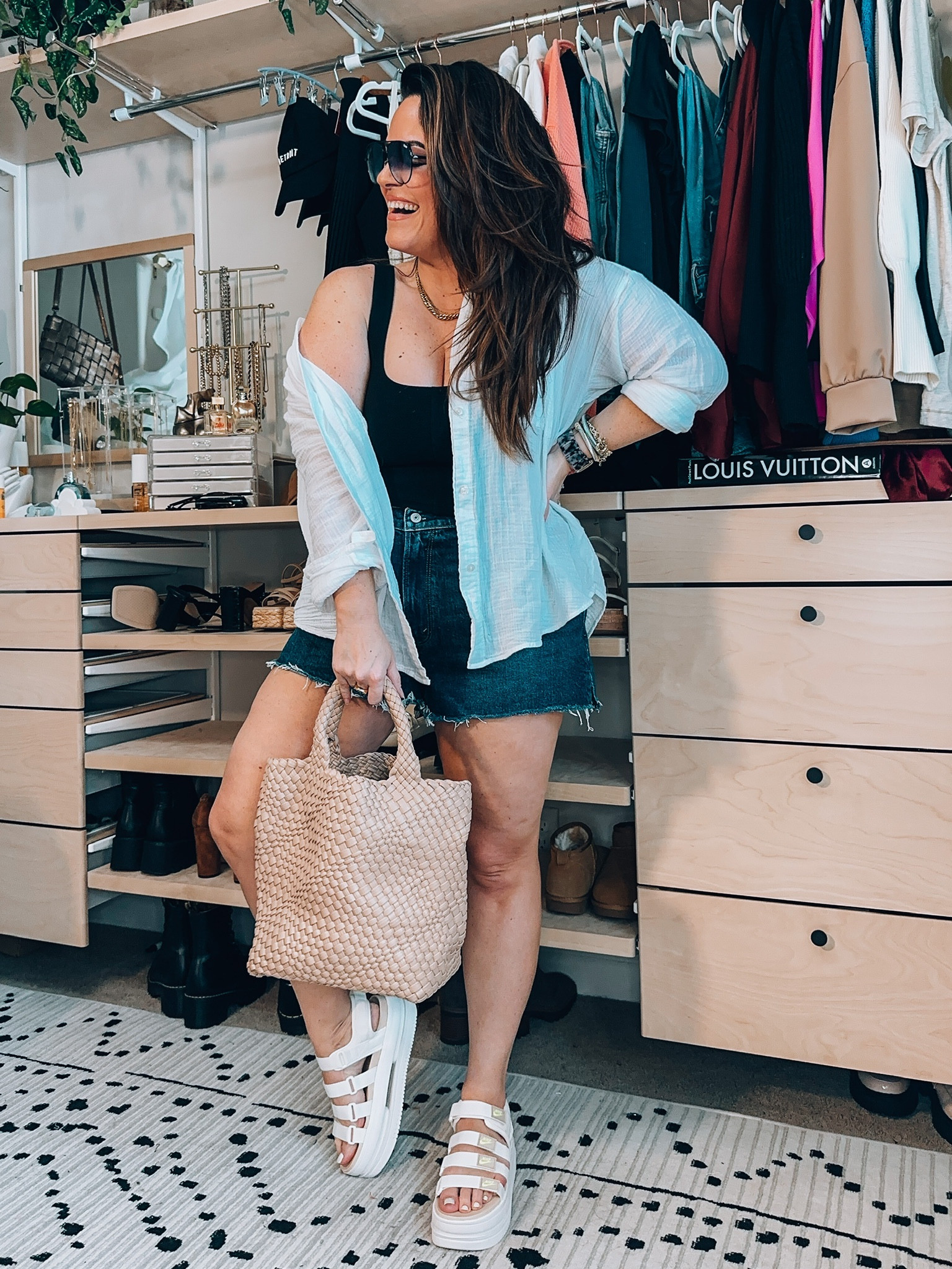 Size 14 | Apple Body Shape | 38 DD | 5'6” - Casual - Denim - Shorts - Midsize - Spring Break - Summer - Pants - Bottoms

#LTKFind #LTKstyletip #LTKSeasonal