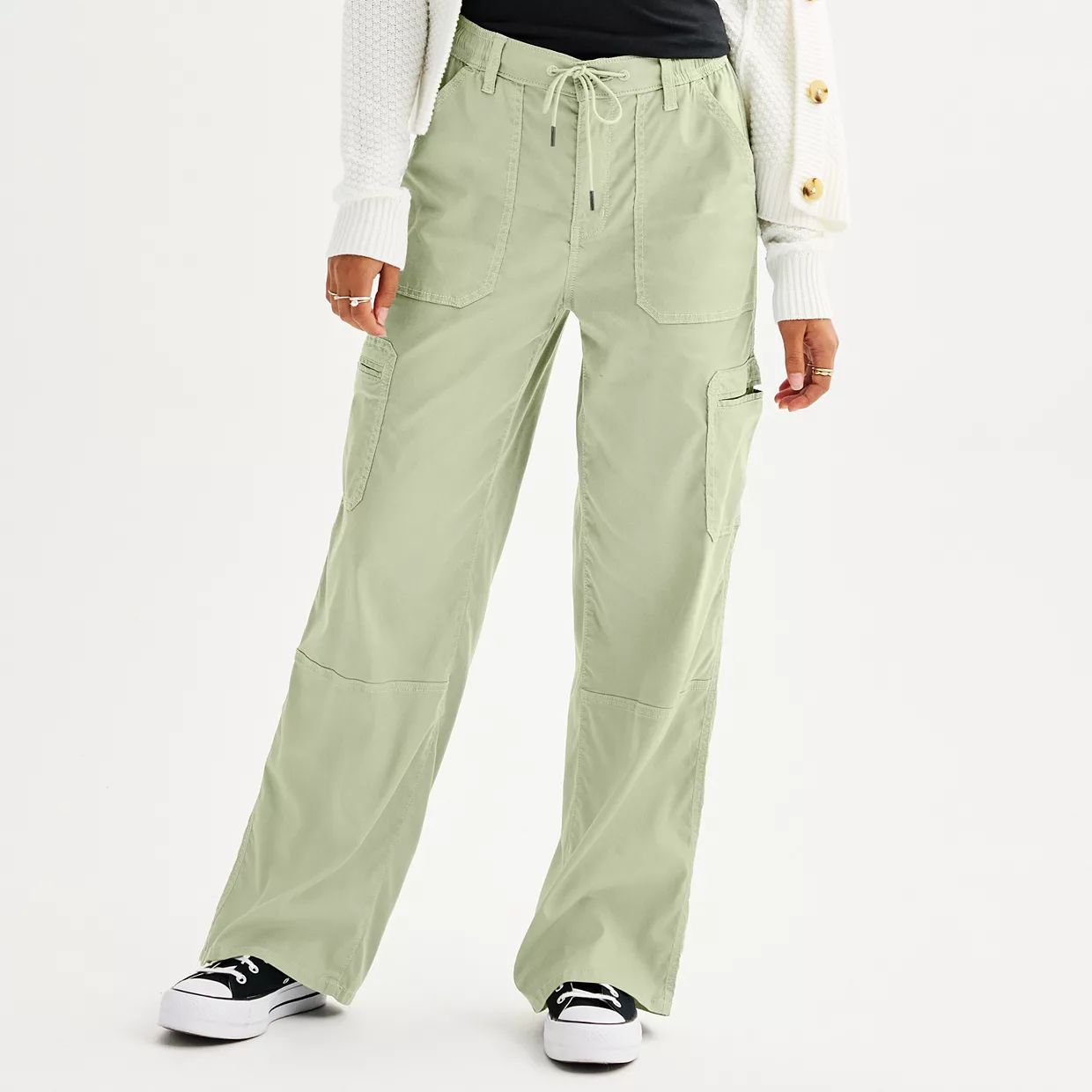 Junior's SO® High Rise Relaxed Cargo Pant | Kohl's
