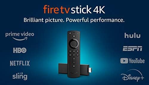 Fire TV Stick 4K streaming device with Alexa built in, Dolby Vision, includes Alexa Voice Remote,... | Amazon (US)